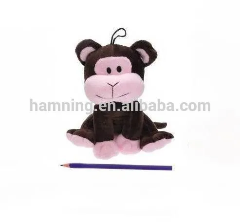 nice quality 18cm hot selling monkey shape plush toys