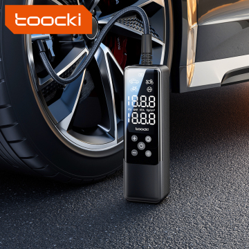 Máy bơm điện Toocki 150psi cho lốp xe hơi và bóng