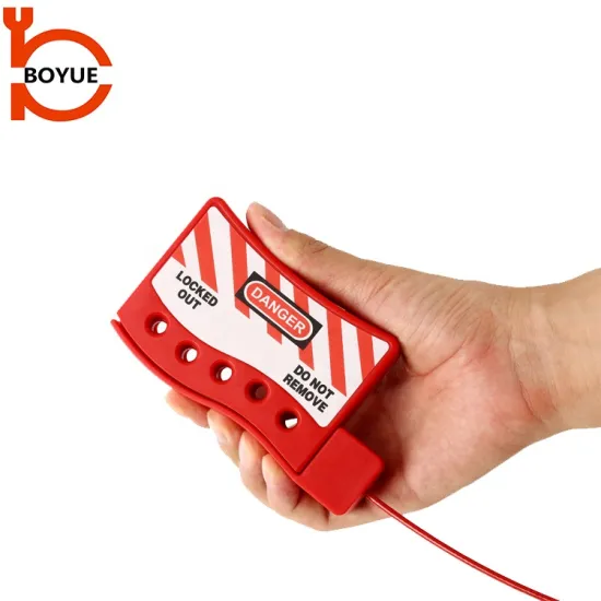 Boyue Factory's Hot Sale: Customized Economic Industrial Cable Safety Lockouts with High-Capacity Locks