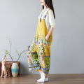 Wide Leg Jumpsuits Long Bib Pants