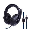 Wired Gaming -headset med LED -mikrofon PC PS5 Switch Gamer
