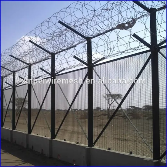 Anti-Climb prison fences / 358 security fence / anti-cut security fence(china factory)