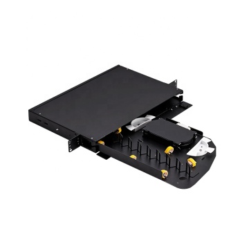 19 \ "1U 2U ODF العلبة SC LC 24/48/96 Port Rotary Swing Rackmount Patch Plant