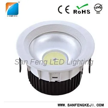 Good Heat Disspation IP44 15w  LED Downlight