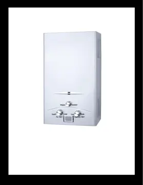 Zero water pressure gas geyser low pressure