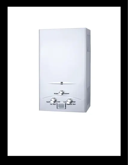 Zero water pressure gas geyser low pressure