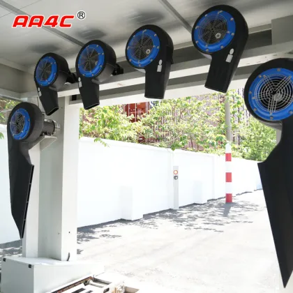 AA4C 9 Brushes Tunnel Car Washing Machine - Automatic Drive-Through Car Wash