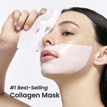 Korean Overnight Anti-Wrinkle Firming Bio Collagen Face Mask Sheets