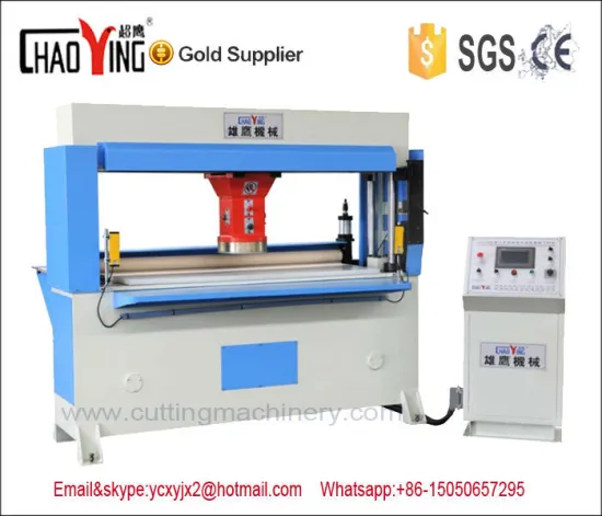 HOT!!! CNC control Hydraulic movable fabric/eve sole/leather cutting machine