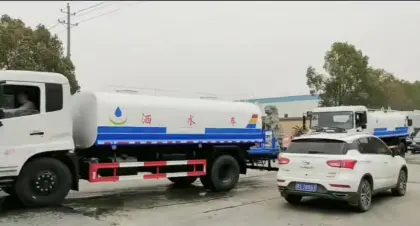 CLW 15cbm Stainless Steel Water Tank Truck