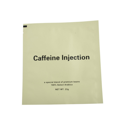 Silicone-Coated Single-Origin Mylar Coffee Bags With Flexographic Printing