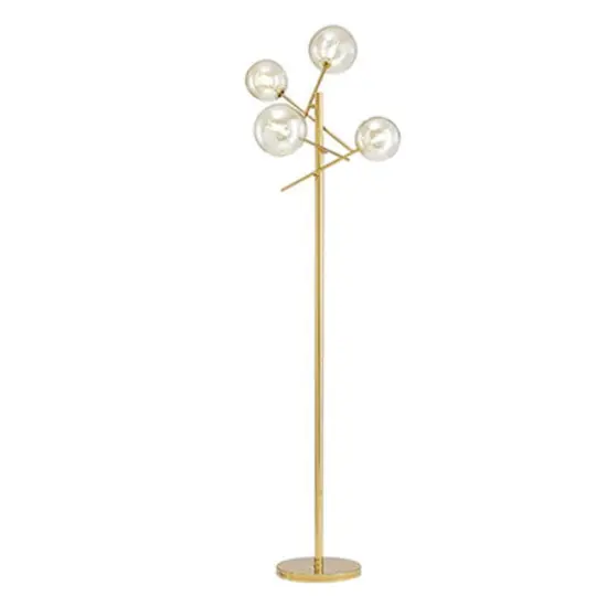 INSHINE Adjustable Strip Brass Floor Lamp