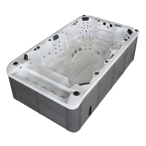 Multi-Function Swim SPA Acrylic swimming pool message swim spa Factory