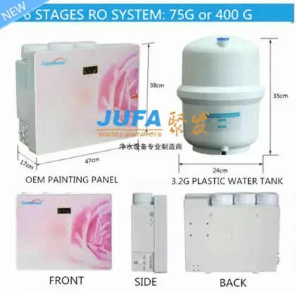 75G/400G RO domestic reverse osmosis filtraggio acqua