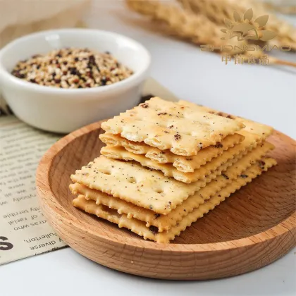 Black Truffle Ham Crackers