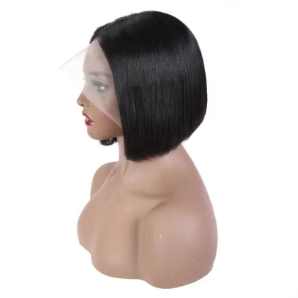 Frontal human hair wig human hair wigs straight curly hair wigs