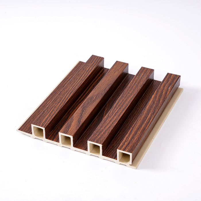 Tấm ốp hạt gỗ Tấm ốp tường Wpc kim loại trong nhà