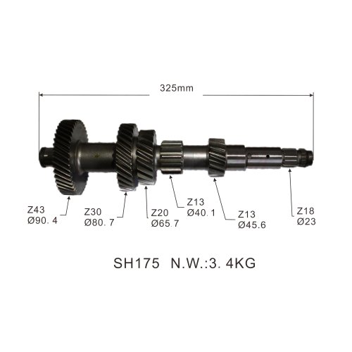 Factory Outlet Auto Parts Transmission Gear Shaft for Toyota OEM ZM001A-1701301-6