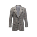 2021 Custom New Ladies Vintage Plaid Blazer Suit