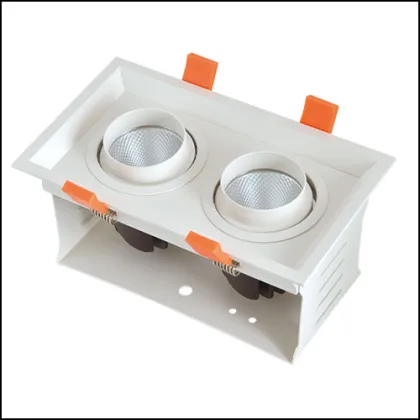 Double Head CREE COB 16W LED Downlight (AW-GSD0802-2)