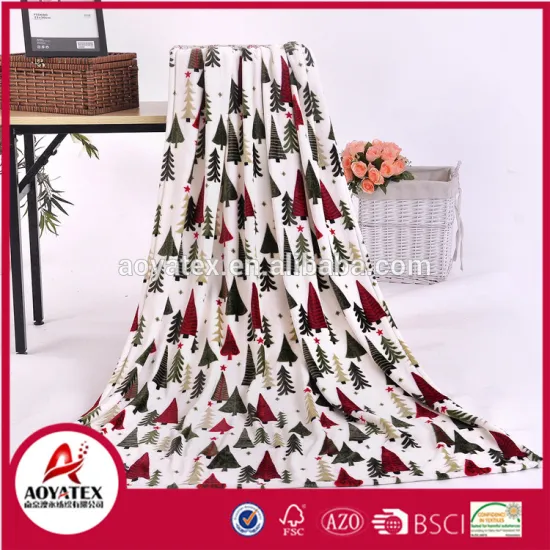 cheap price wholesale super soft printed flannel fleece blanket