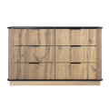 Modern Wood 6-Drawer Storage Solution for Home