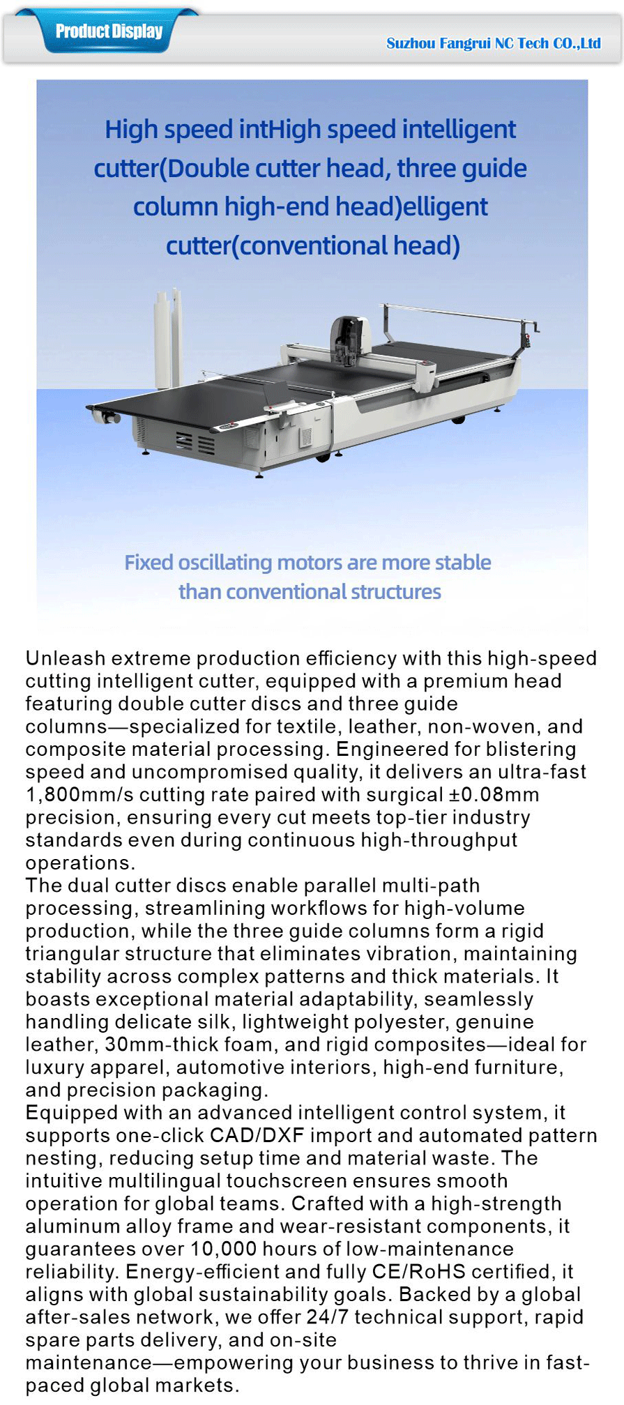 High-speed Cutting Machine -xiangqing1-FR026