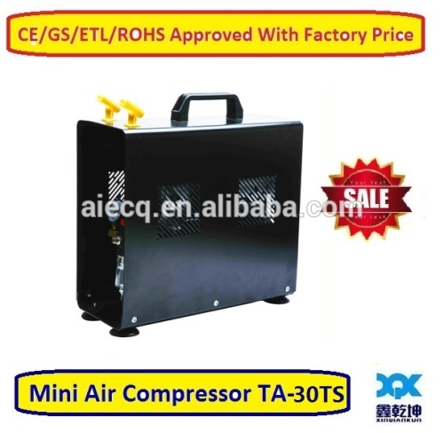 Mini Air Compressor with mental cover and tank(TA-30TS)