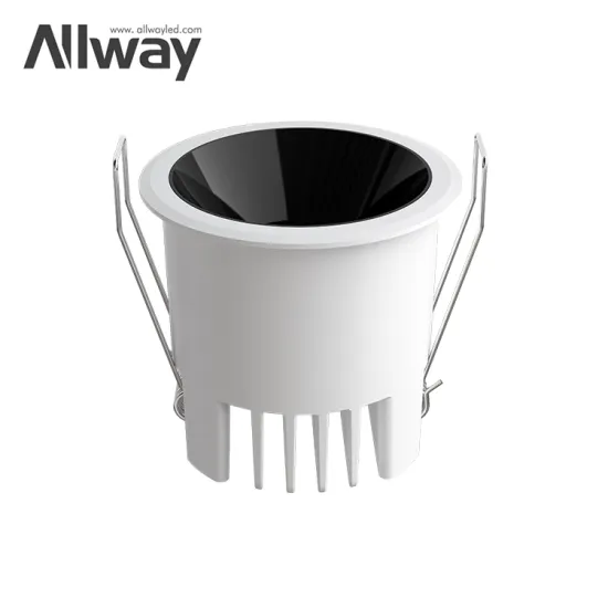 ALLWAY 12watt COB Mini LED Downlight: High Power, Energy Saving, and Dimmable Indoor Recessed Lighting