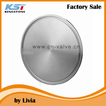 sanitary tri blank cap SS 316 with CE certificate