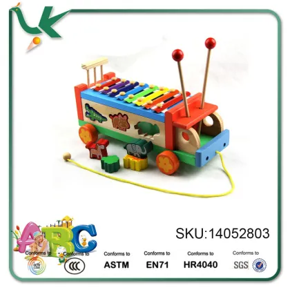 Baby Music Educational Truck Toys Hand Knocking Piano