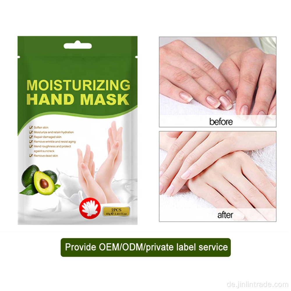 Verbessert die Peeling Avocado Hand Care Hand-Handmaske