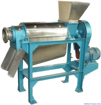 industrial tomato puree processing machine