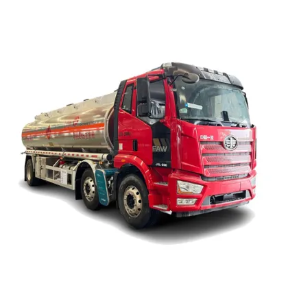 FAW 6X2 Oil Tank Truck 25000 Liters Tanker Truck