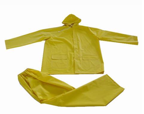 PVC Polyester Rainsuit Set