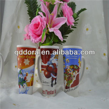 santa ceramic mugs,ceramic mugs for gift,wholesale ceramic mugs