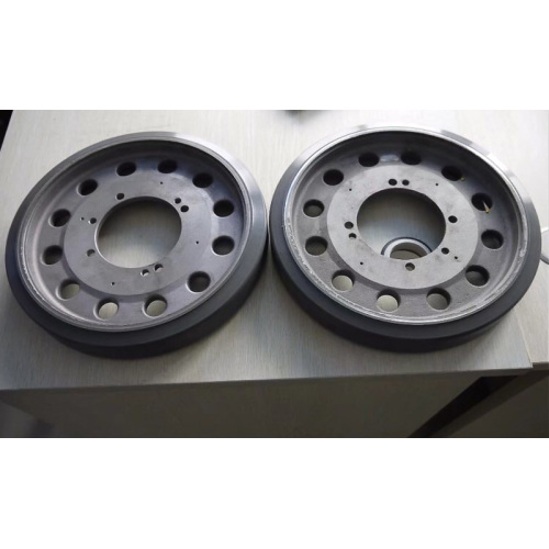 Custom Urethane Polyurethane Tread Vulkollan Wheels