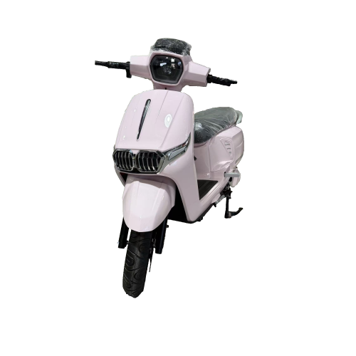 Pink Electric Scooter with Retro Design