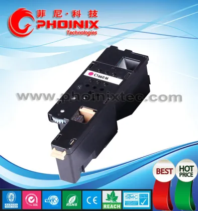 Printing Color Toner Cartridge Compatible for Dell C1660 / 332-0399 , Dell Printer C1660W