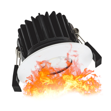 Fire Rated 6-10W COB Downlight with 90 Mins Rating and 2.5 inch Diameter