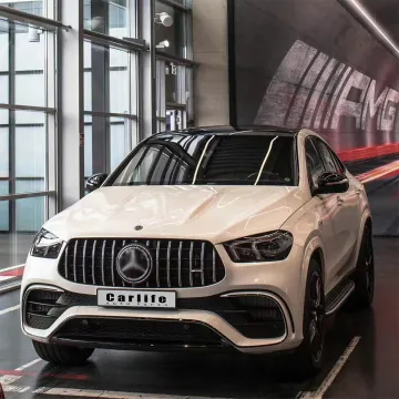 AMG Style GLE63 Coupe Body Kit for Mercedes-Benz GLE Coupe C167 - Front Bumper Assembly with Grille