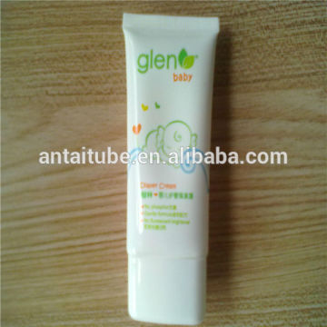 White Soft Plastic Tubes 100 ml Cosmetic Cream Packaging Tube