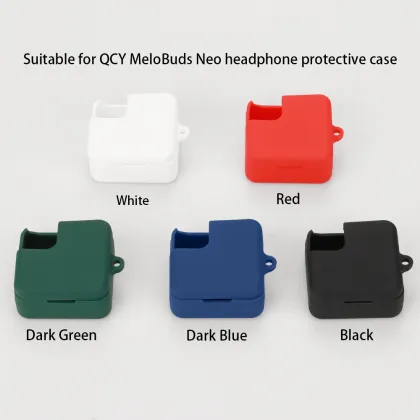 QCY MeloBuds Neo Headphone Cases - Silicone Earbud Case for AirPods