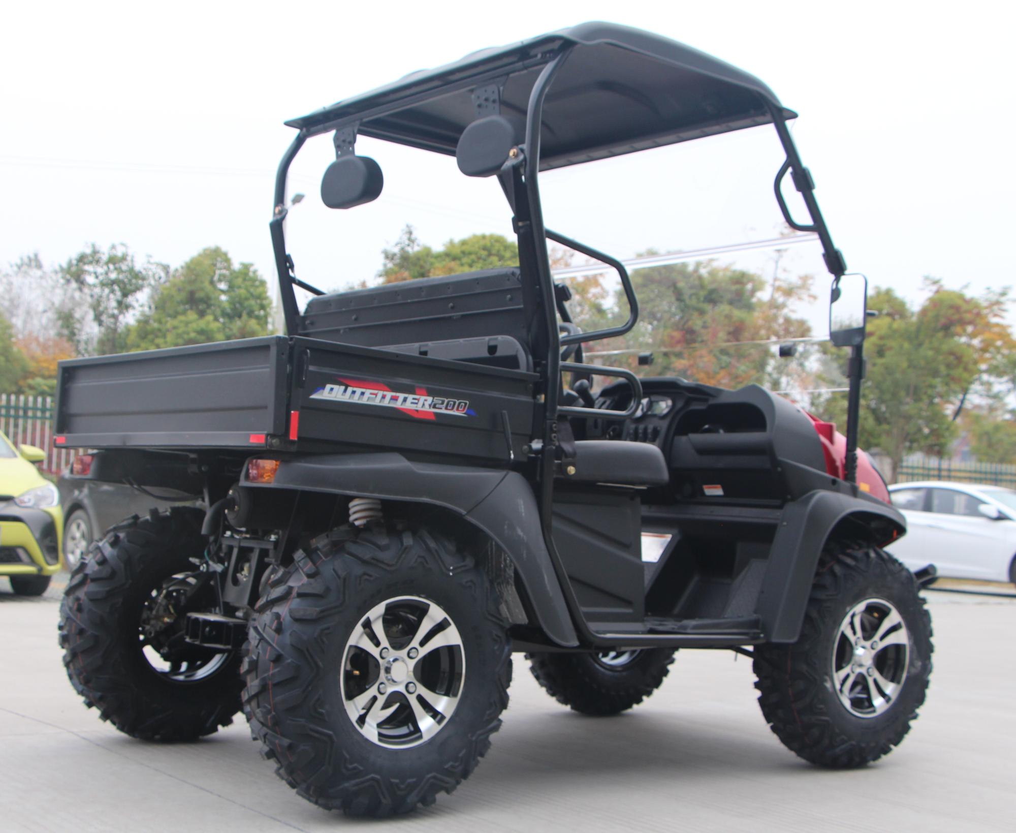 2020 Hot Sale High und Niedriggeschwindigkeitsschicht EFI 200cc UTV mit EPA für Erwachsene