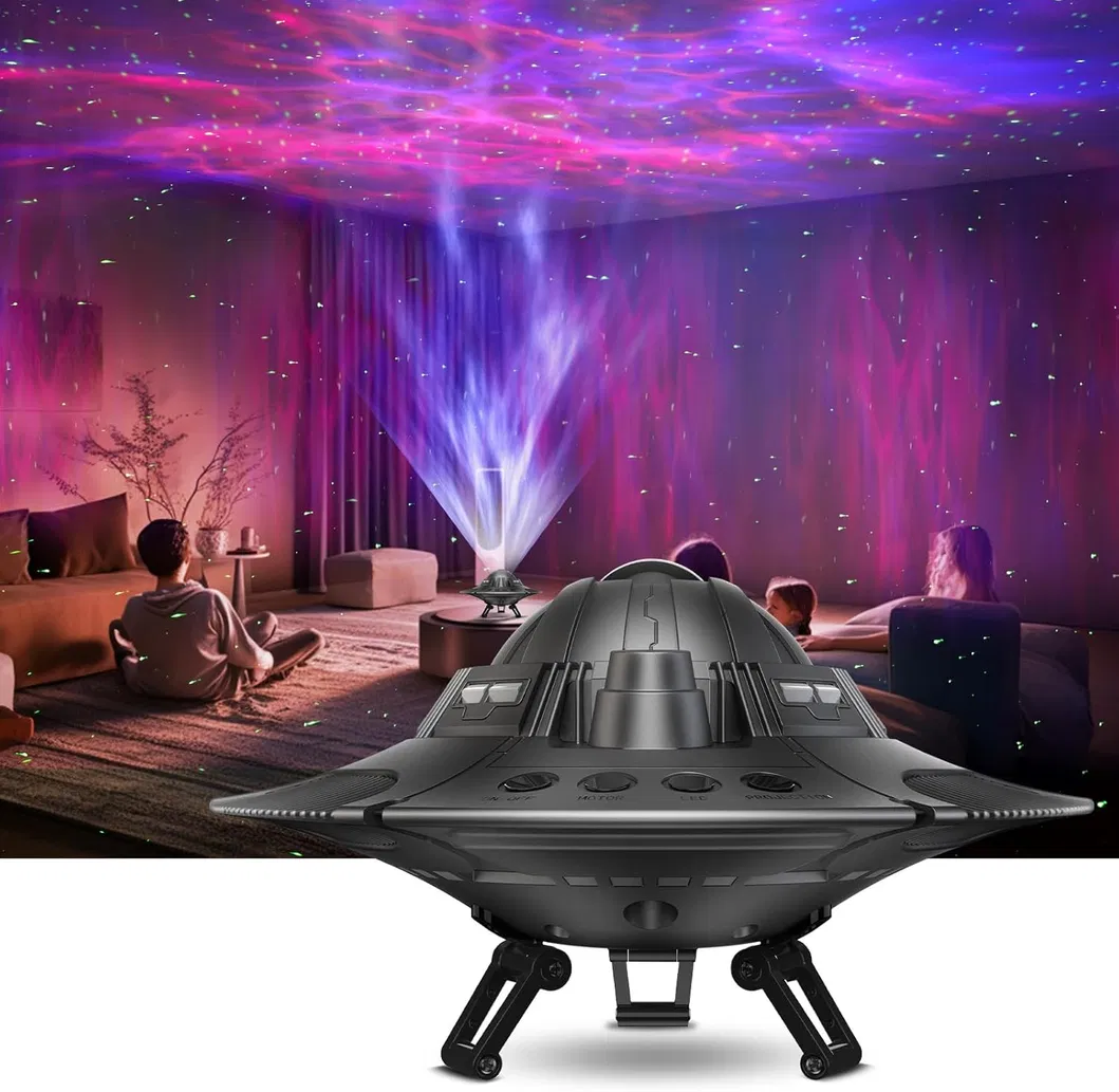 Proyector de universo Stargaze con lámpara de efecto de nebulosa giratoria de 360 ​​°