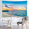 Beach dust proof decorative tapestry