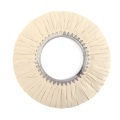 Z-shaped polishing wheel polishing metal