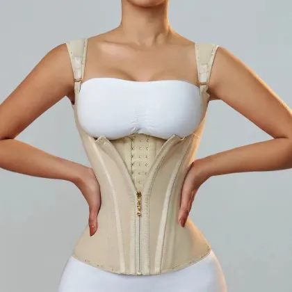 Colombian Steel Bone Faja Corset Waist Trainer Body Shaper