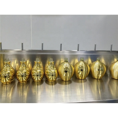 Glass bottle color coating line