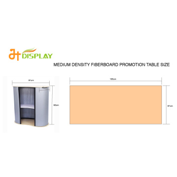 Trade Show Advertising Aluminum Tube Pop Up Counter